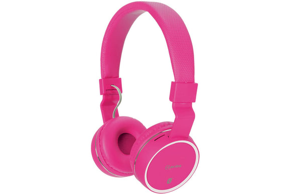 AV:LINK PBH10-PNK - Wireless Bluetooth Headphones Pink