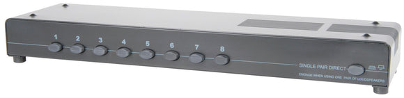 AV:LINK AD-SPK18 - 8 Way Loudspeaker Selector