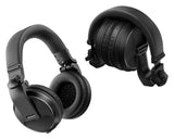 Pioneer HDJ-X5-K - Pro DJ 40mm Headphones with Swivel Ear Black