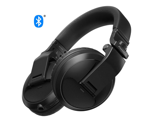 Pioneer HDJ-X5BT-K - Pro DJ Bluetooth Headphones with Swivel Ear Black