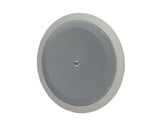 RCF PL6X - 6" 2-Way Coaxial Ceiling Speaker 12W 100V IP44 White