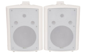 ADASTRA BC8-W - Pair Stereo Background Speakers 8" White