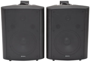 ADASTRA BC8-B - Pair Stereo Background Speakers 8" Black