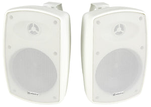 ADASTRA BH5-W - Pair Indoor / Outdoor Background Speakers 5.25" White