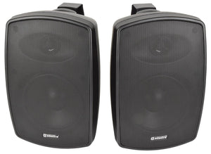 ADASTRA BH5-B - Pair Indoor / Outdoor Background Speakers 5.25" Black