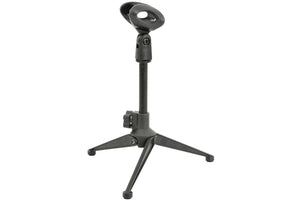 QTX DMS-01 - Desktop Microphone Tripod Stand