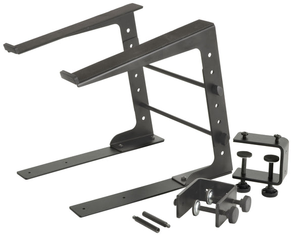 CITRONIC LS-01C - Compact DJ Laptop Stand with Desk Clamps