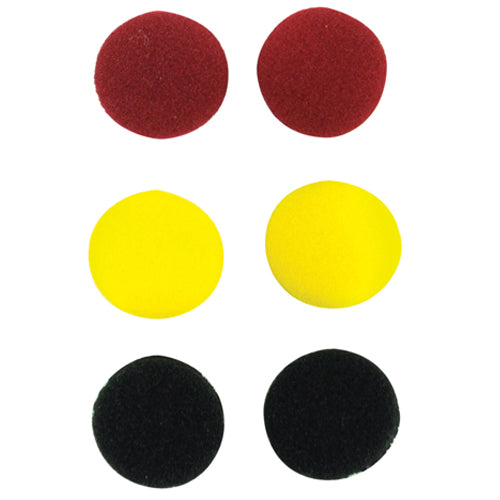 Soundlab A070AC - 18mm Coloured Replacement Earphone Pads x 3 Pairs