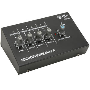 QTX MM41 - Mini Microphone Mixer - AV SOS