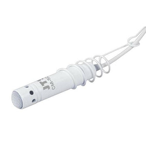 JTS CM-502 WT - Choir Microphone, Back Electret Super Cardioid Condenser, White