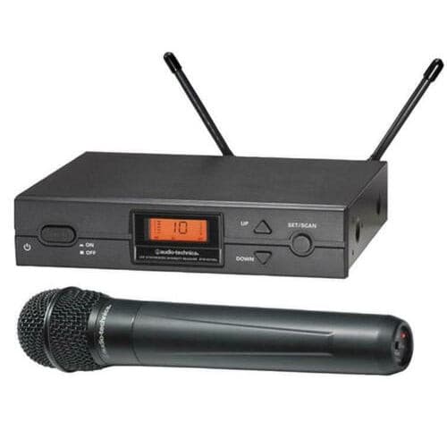 AUDIO-TECHNICA ATW-2120BU - Handheld Microphone System, Channel 38