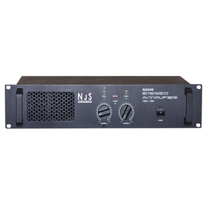 NJS NJA240 - Stereo Power Amplifier, 2x 120W RMS - 2U