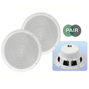 E-AUDIO B401C - 5" Ceiling Speaker With Dual Moisture Resistant Cone (16 ohm) - AV SOS