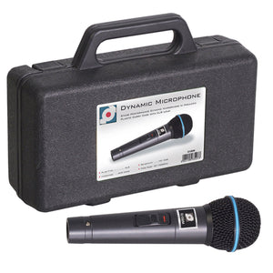 SOUNDLAB G158M - Dynamic Handheld Microphone with Lead and Carry Case 600 Ohm - AV SOS