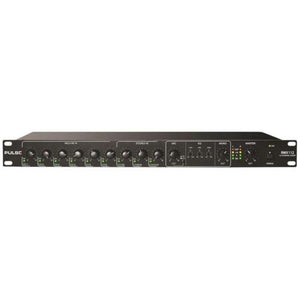 PULSE RMX112 - 12 Channel Mic/Line Audio Mixer with Priority - 19" 1U Rack Mount - AV SOS