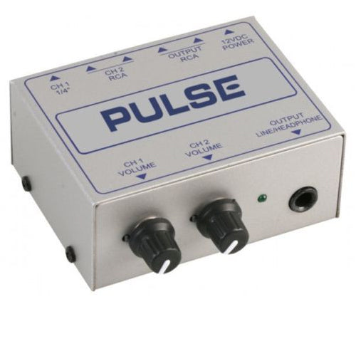 PULSE LINEMIX2S - Compact 2 Channel Line Mixer - AV SOS