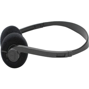 SoundLab A070EB - Lightweight Stereo Headphones With Black Pads