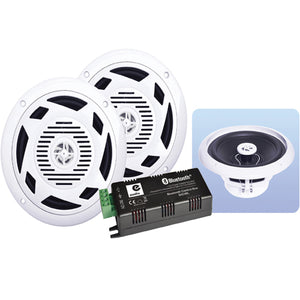 E-AUDIO B404BL - 6.5" Bluetooth Ceiling Speaker Kit 2 x30w - AV SOS