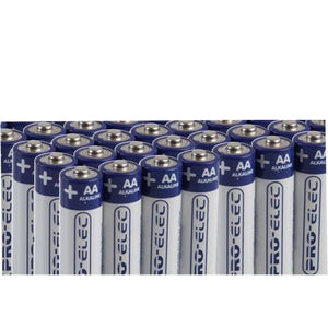 PRO ELEC PSG91111 - Ultra Alkaline AA Batteries 100 Pack (Bulk) - AV SOS