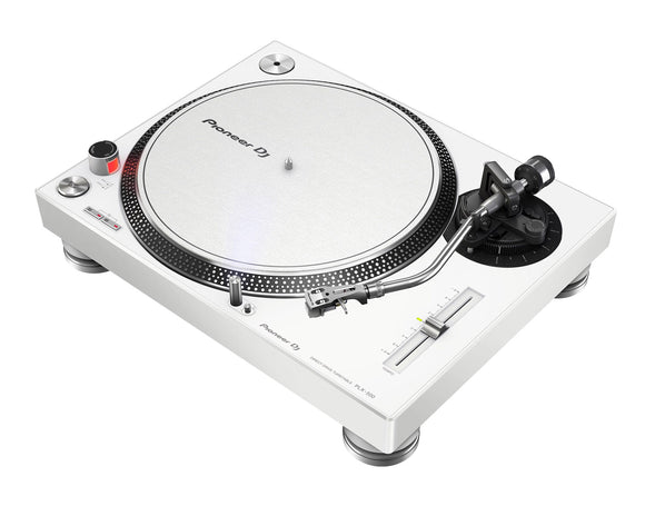 PIONEER PLX-500-W - WHITE PRO DJ Hi Torq S-Tonearm Direct Drive Turntable