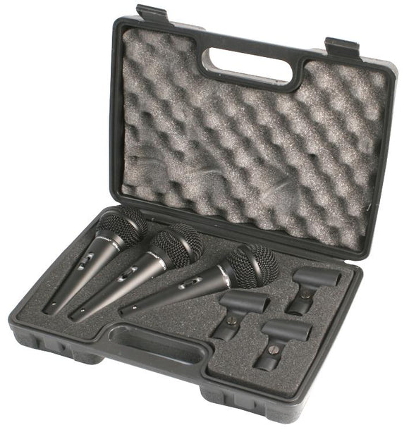 PULSE PM1800T - Dynamic Vocal Handheld Microphones (3 Pack)
